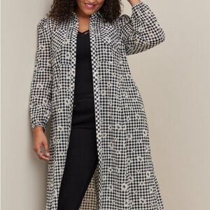 Torrid Kimono Duster - Cotton Daisies - torrid size 2